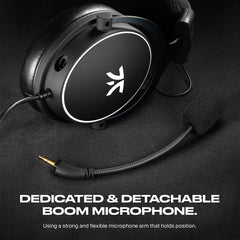 Fnatic REACT Gaming Headset for Esports with 53mm Drivers (AUX) for PC, PS4, PS5, XBOX - Level UpFnaticHeadset5.06E+12