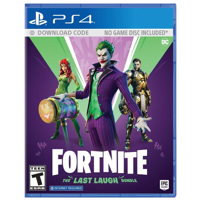Fortnite The Last Laugh Bundle (No-DISC) For PlayStation 4 "Region 1" - Level UpLevel UpPlaystation Video Games883929725441