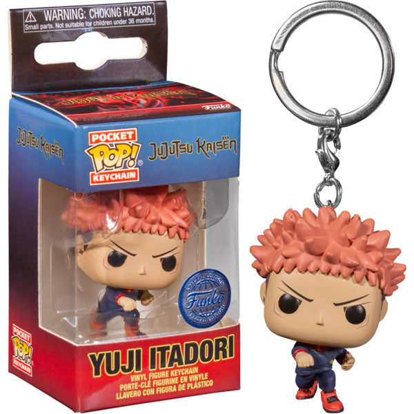 POP KEYCHAIN: JUJUTSU KAISEN- YUJI ITADORI (EXC)