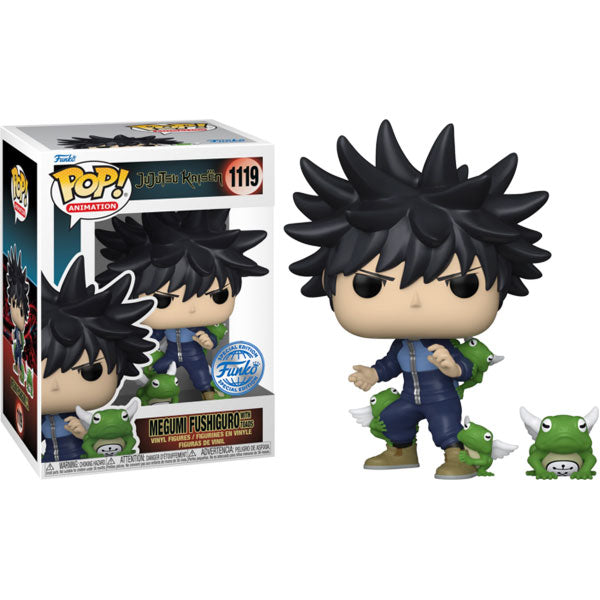 POP: JUJUTSU KAISEN- MEGUMI FUSHIGURO W/ TOADS (EXC)