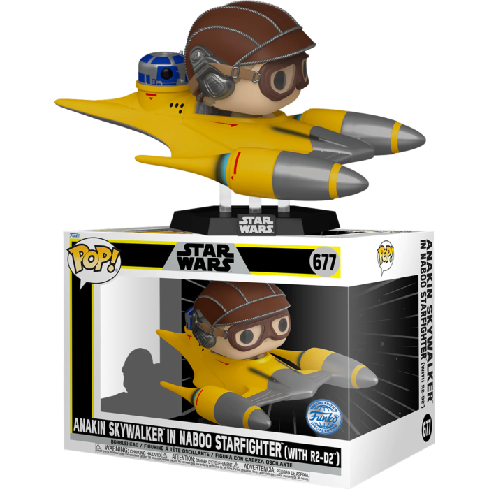 Pop Ride Super DLX! Star Wars: Anakin in Naboo Starfighter (Exc)