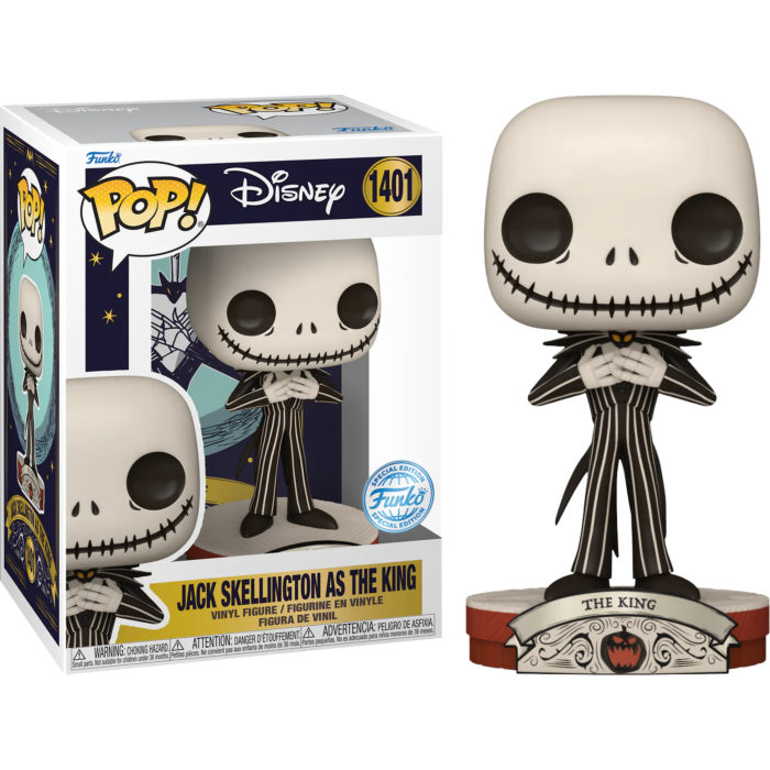 Pop! Disney: The Night Before Christmas - Jack (Tarot)(Exc)