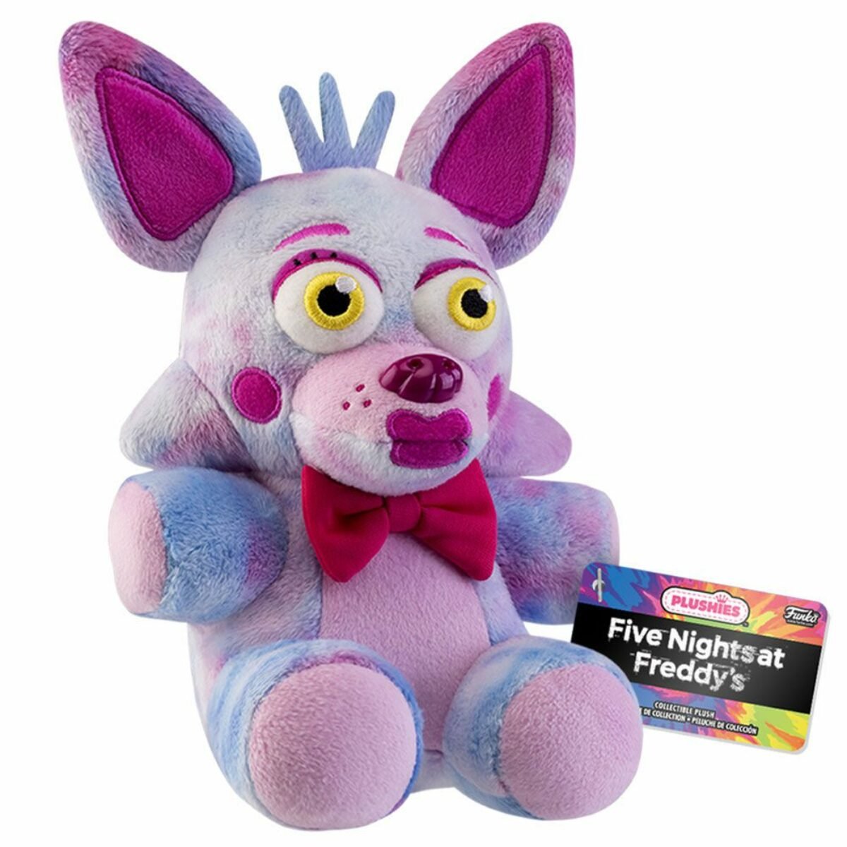 Funko Plush! Games: Five Nights at Freddy's - Tie Dye Fun Time Foxy 7'' - Level UpFunko889698642248