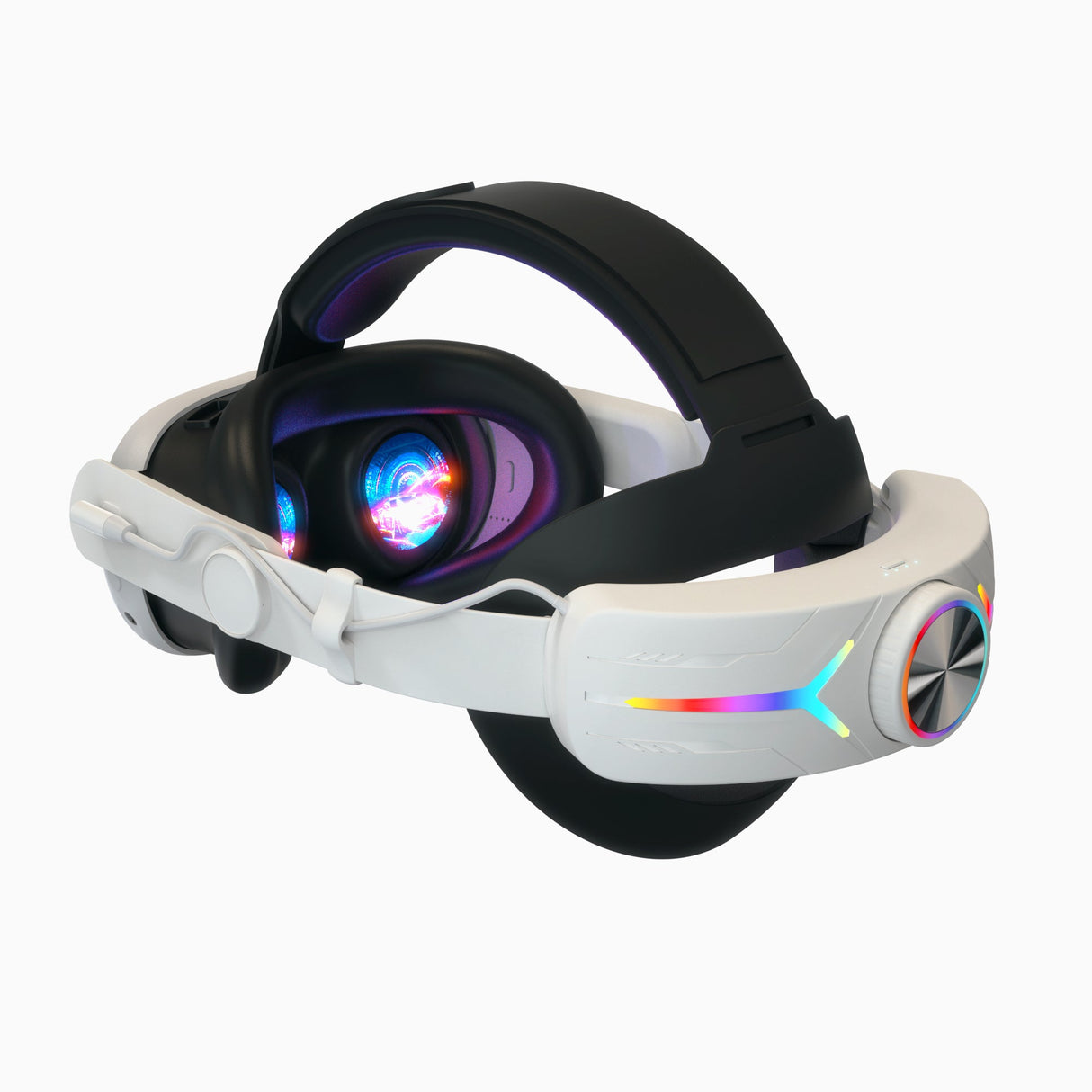 Gamax Meta Quest 3 Head Strap with 8000mAh battery & Dazzle light - White - Level UpGamaxVirtual Reality Accessories6972520255274