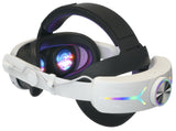 Gamax Meta Quest 3 Head Strap with 8000mAh battery & Dazzle light - White - Level UpGamaxVirtual Reality Accessories6972520255274