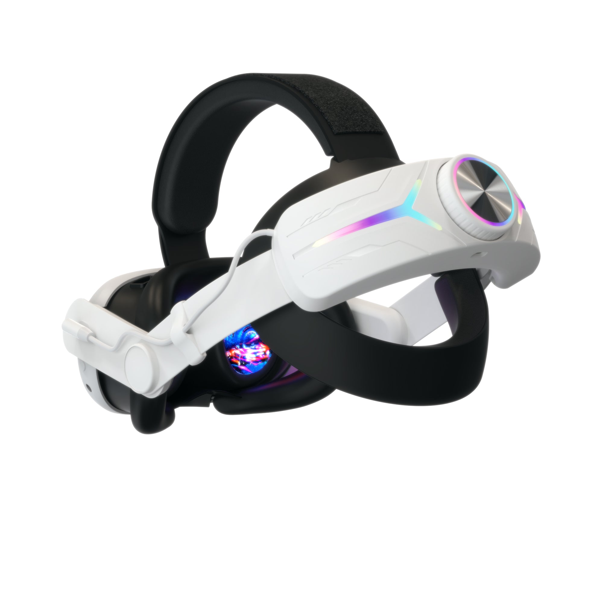 Gamax Meta Quest 3 Head Strap with 8000mAh battery & Dazzle light ...