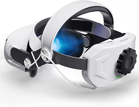 Gamax Oculus quest 2 head strap( 5200mAh)-Black & White - Level UpGamaxPlaystation 5 Accessories6972520254444