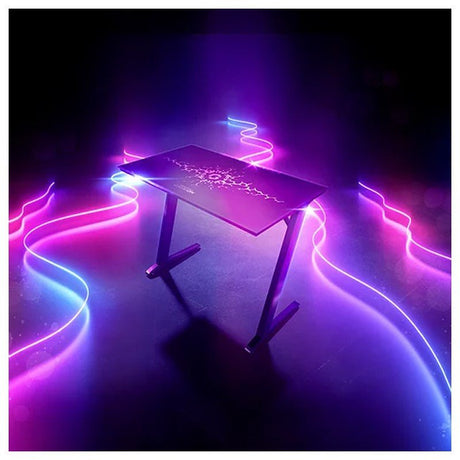 Gameon Sapphire RGB Gaming Desk (Size: 110x60CM) - Level UpGameOnGaming Table