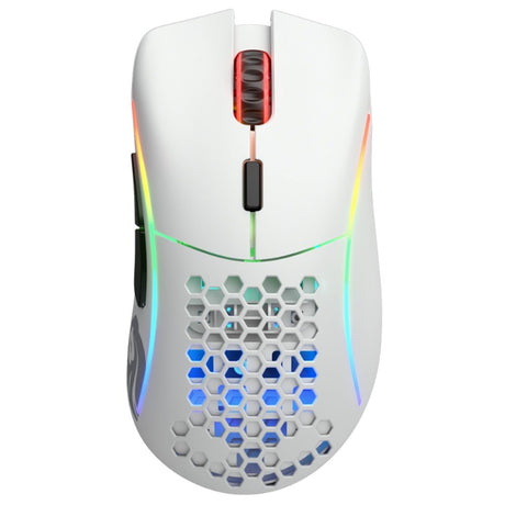 Glorious Model D Minus Wireless Mouse - Matte White - Level UpGloriousPC Accessories0810069970509
