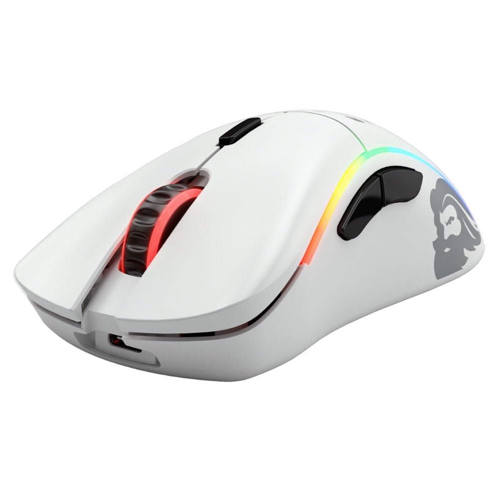 Glorious Model D Minus Wireless Mouse - Matte White - Level UpGloriousPC Accessories0810069970509