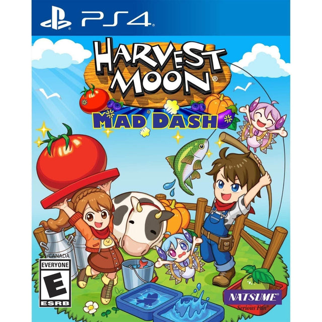 Harvest Moon Mad Dash for Playstation 4 - Level UpLevel UpPlaystation Video Games