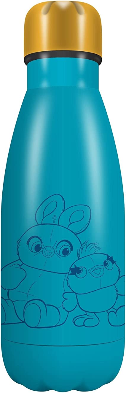 HMB METAL WATER BOTTLE: DISNEY- TOY STORY DUCKY AND BUNNY - Level UpLevel UpAccessories5055453472855