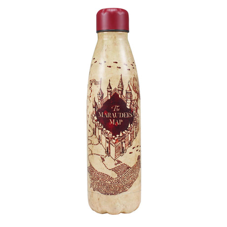 HMB: METAL WATER BOTTLE - HARRY POTTER (MARAUDERS MAP) - Level UpLevel UpAccessories5055453476396