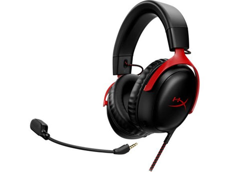 HyperX Cloud III Gaming Headset - Black/Red - Level UpHyperXHeadsets501581