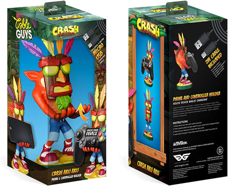 Crash Aku Aku Cable Guy Phone & Controller Holder - Level Up