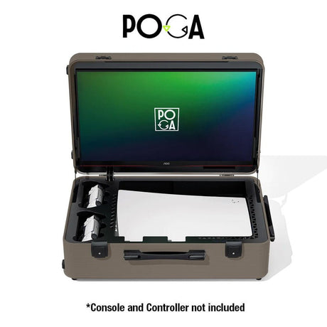 Indigaming POGA Lux Portable Gaming Monitor PlayStation PS5 - Desert Taupe - Level UpPOGAPlaystation 5 Accessories4063657000652