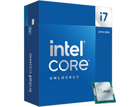 Intel Core i7-14700K 14th Generation 3.4 GHz 20-Core (8P+12E) LGA 1700 Processor - Level UpIntelPC Components