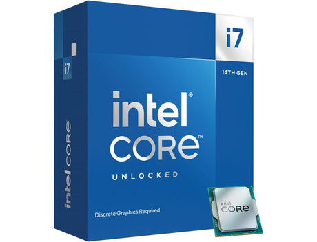 Intel Core i7-14700KF 14th Generation 3.4 GHz 20-Core (8P+12E) LGA 1700 Processor - Level UpIntelPC Components