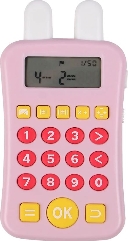 KIDS MATHEMATICS EDUCATION MACHINE - Pink - Level UpLevel UpAccessories4546