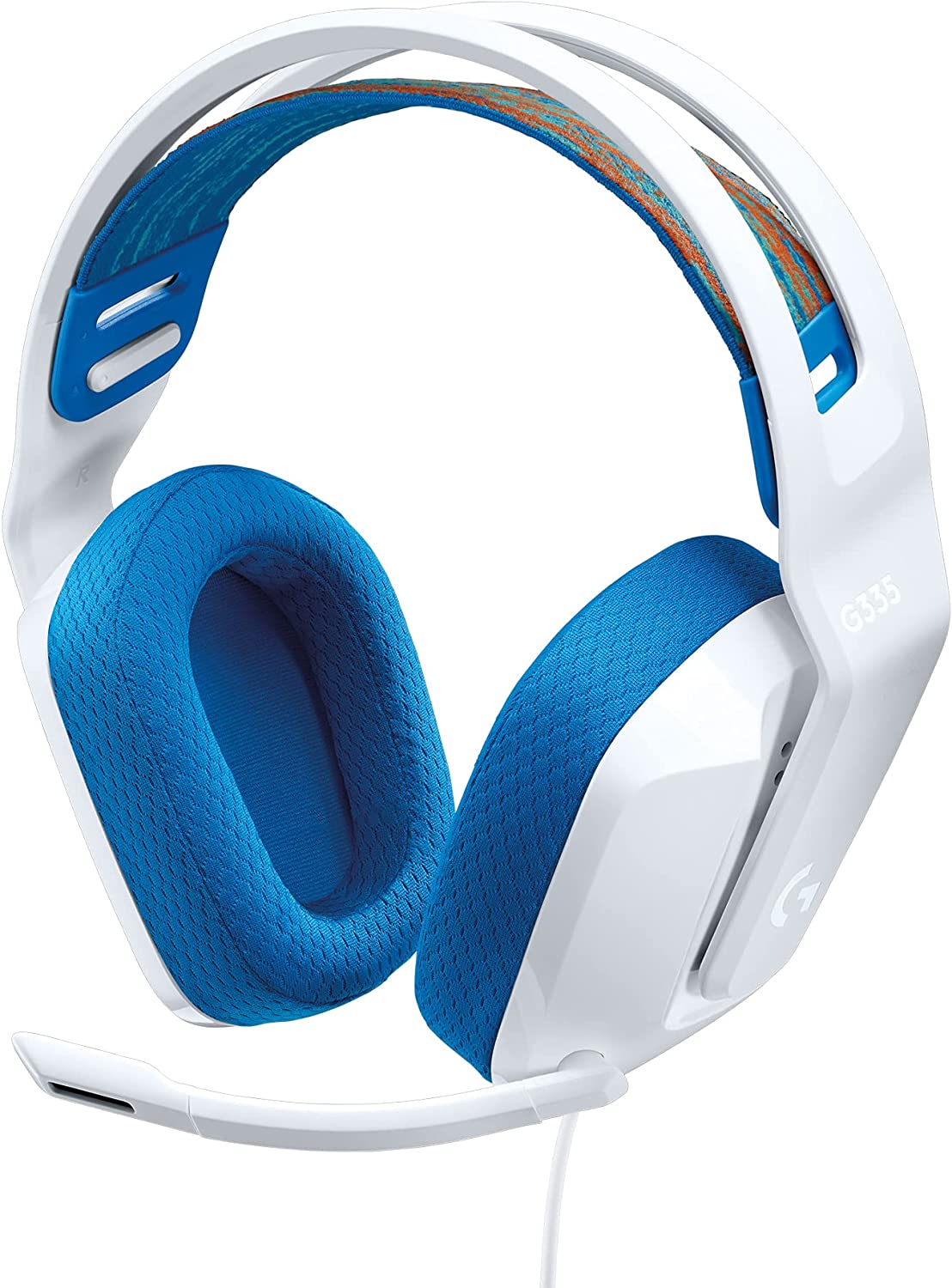 Logitech G335 Wired Gaming Headset - White - Level UpLogitechPC5.10E+12