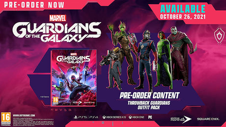 Marvels Guardians Of The Galaxy For PlayStation 4 “Region 2” - Level UpSquare EnixPlaystation Video Games5.02E+12