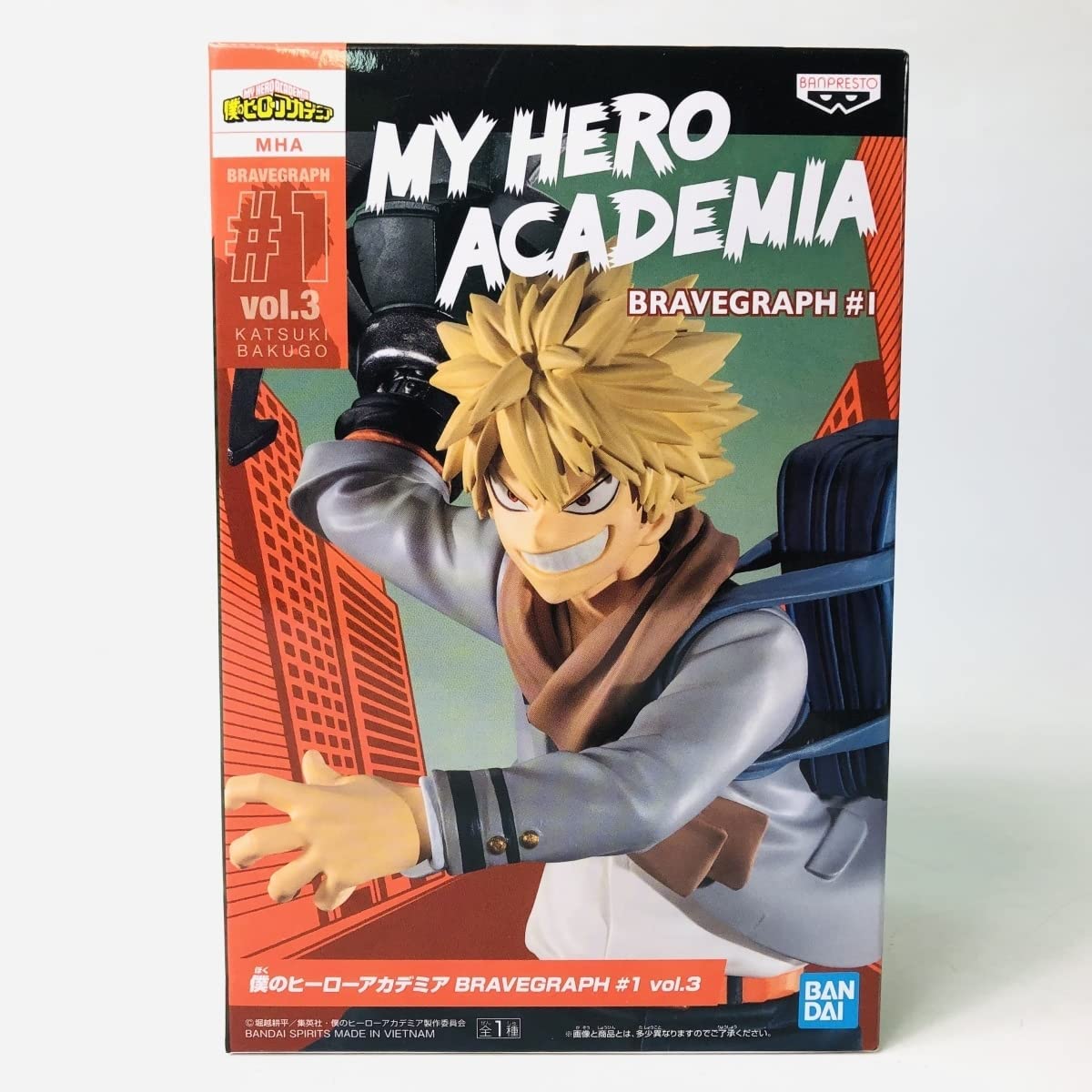 MHA Bravegraph #1 Vol.3 - Level UpLevel UpAccessories4983164185355