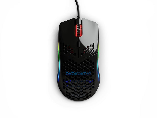 Model0 Front Mouse Model O- Minus Glossy Black 59g Glorious Mouse Level Up