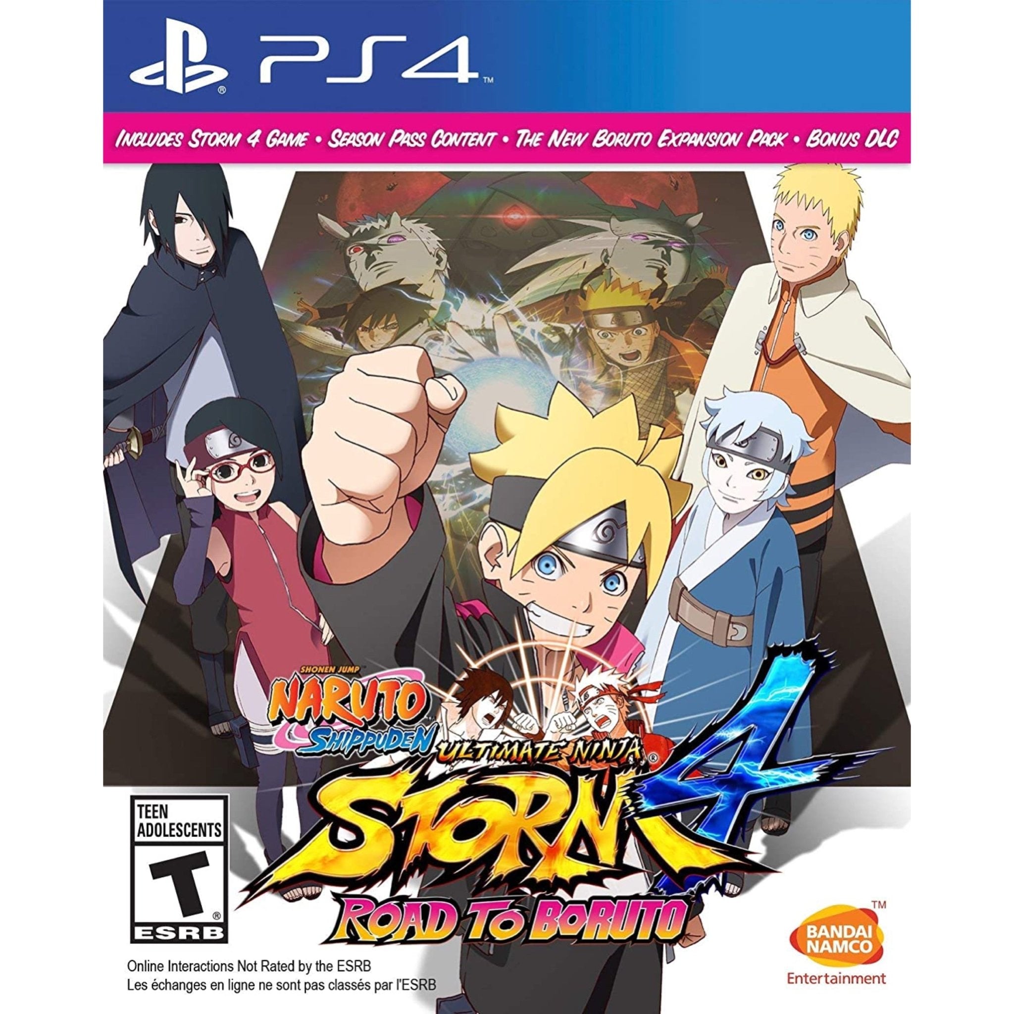 Naruto Shippuden Ultimate Ninja Storm 4 Road To Boruto for PlayStation “Region 1” - Level UpLevel UpPlaystation Video Games