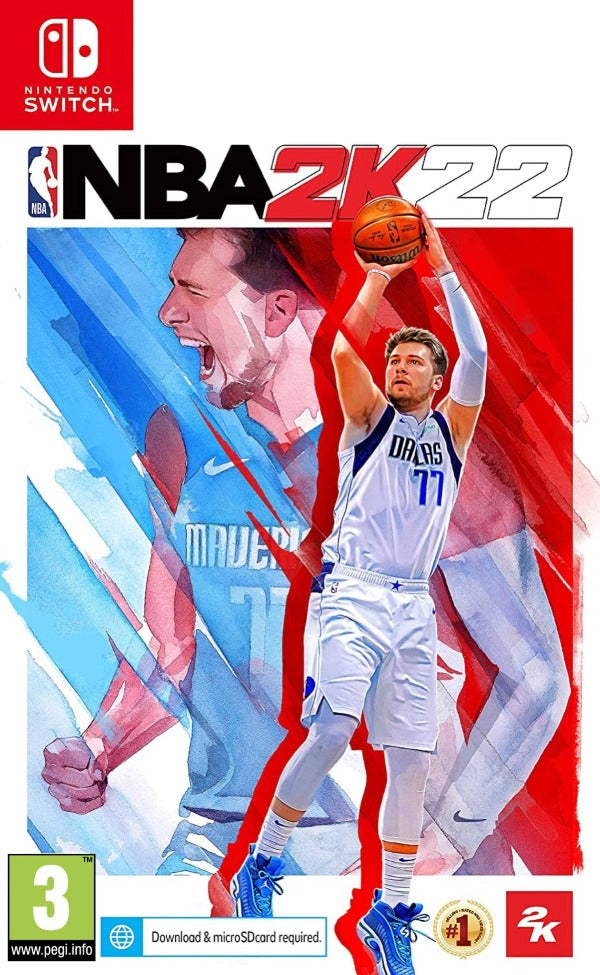 NBA 2K22 For Nintendo Switch “Region 2” - Level Up2K GamesSwitch Video Games5.03E+12