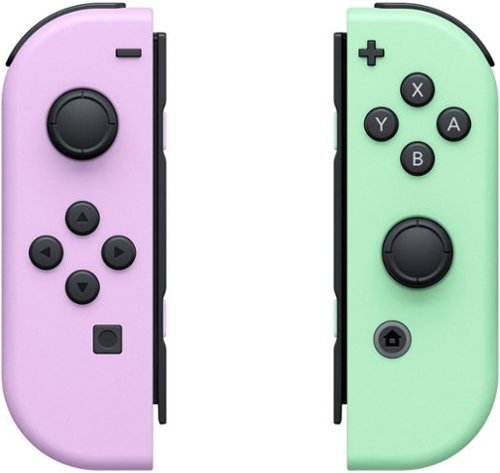 Nintendo Switch Joy-Con (L/R) Controllers - Green & purple Level Up