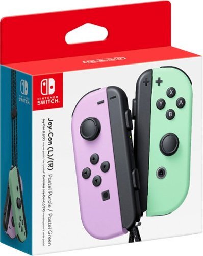 Nintendo Switch Joy-Con (L/R) Controllers - Green & purple - Level UpNintendoSwitch Accessories501584