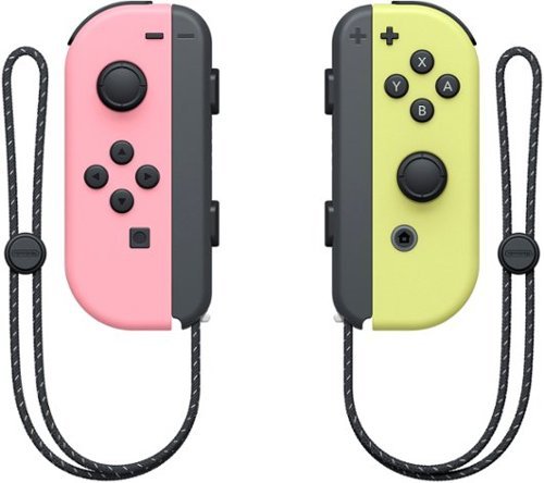 Nintendo Switch Joy-Con (L/R) Controllers - Pink & Yellow - Level UpNintendoSwitch Accessories501583