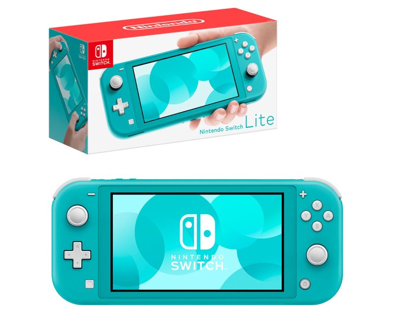 Nintendo Switch Lite - Turquoise - Level UpNintendoSwitch Console4902370542943