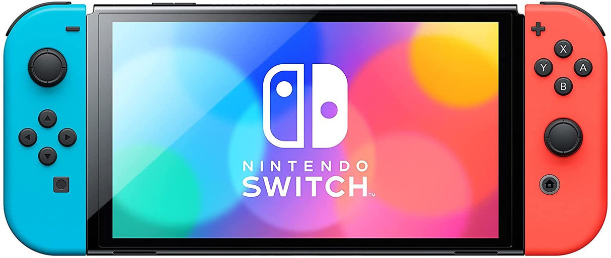 Nintendo Switch – OLED Model w/ Neon Red & Neon Blue Joy-Con - Level UpOLEDNintendo9318113992312