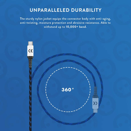 Numskull PS5 Play and Charge USB C Charging Cable For PlayStation 5 - Level UpLevel Up5056280425472