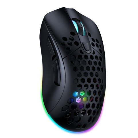 ONIKUMA CW906 Wired Mouse Hollow Honeycomb Shell 8 Programming Buttons 1200-7200DPI Colorful RGB Backlit Gaming Mice - Level UpOnikumaPC Accessories6972470561449