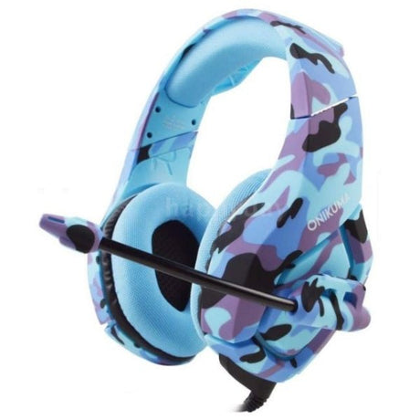 Onikuma K1 Stereo Over-Ear Noise Isolation Gaming Headset - Army Blue - Level UpOnikumaHeadset6972470560046