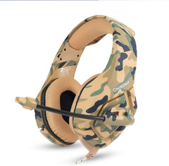 Onikuma K1 Stereo Over-Ear Noise Isolation Gaming Headset - Army Yellow - Level UpOnikumaHeadset6972470560039