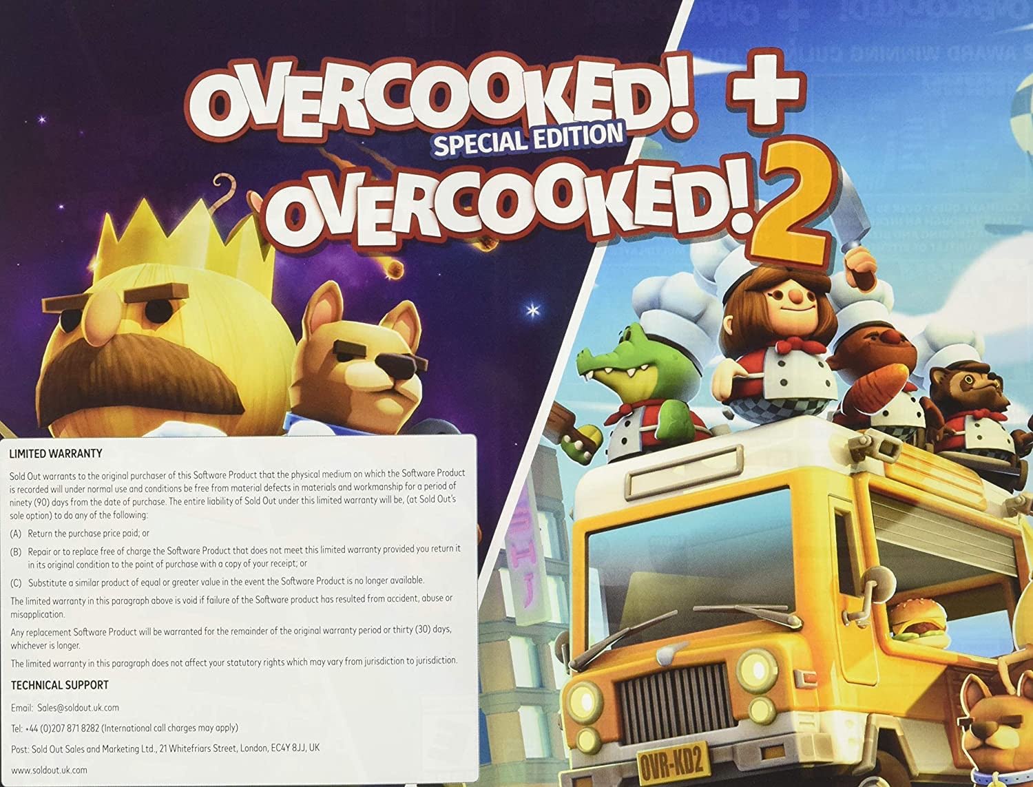 Overcooked! Special Edition + Overcooked! 2 For Nintendo Switch - Level UpNintendoSwitch Video Games