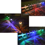 Pack of 4 LED Color Changing Solar Power Diamond Shaped Garden light. - Level UpLevel UpSmart Devices501688