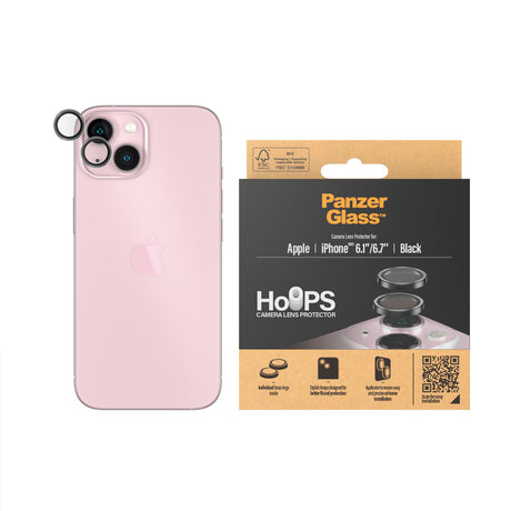 PanzerGlass iPhone 15 6.1" & 15 Plus 6.7" Hoop - 1138 - Level UpPanzerGlassScreen Protector5711724011382