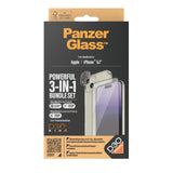 PanzerGlass iPhone 15 6.1" | 360 Bundle with D3O® | Clear - 5711724211720 - Level UpPanzerGlassScreen Protector5711724211720