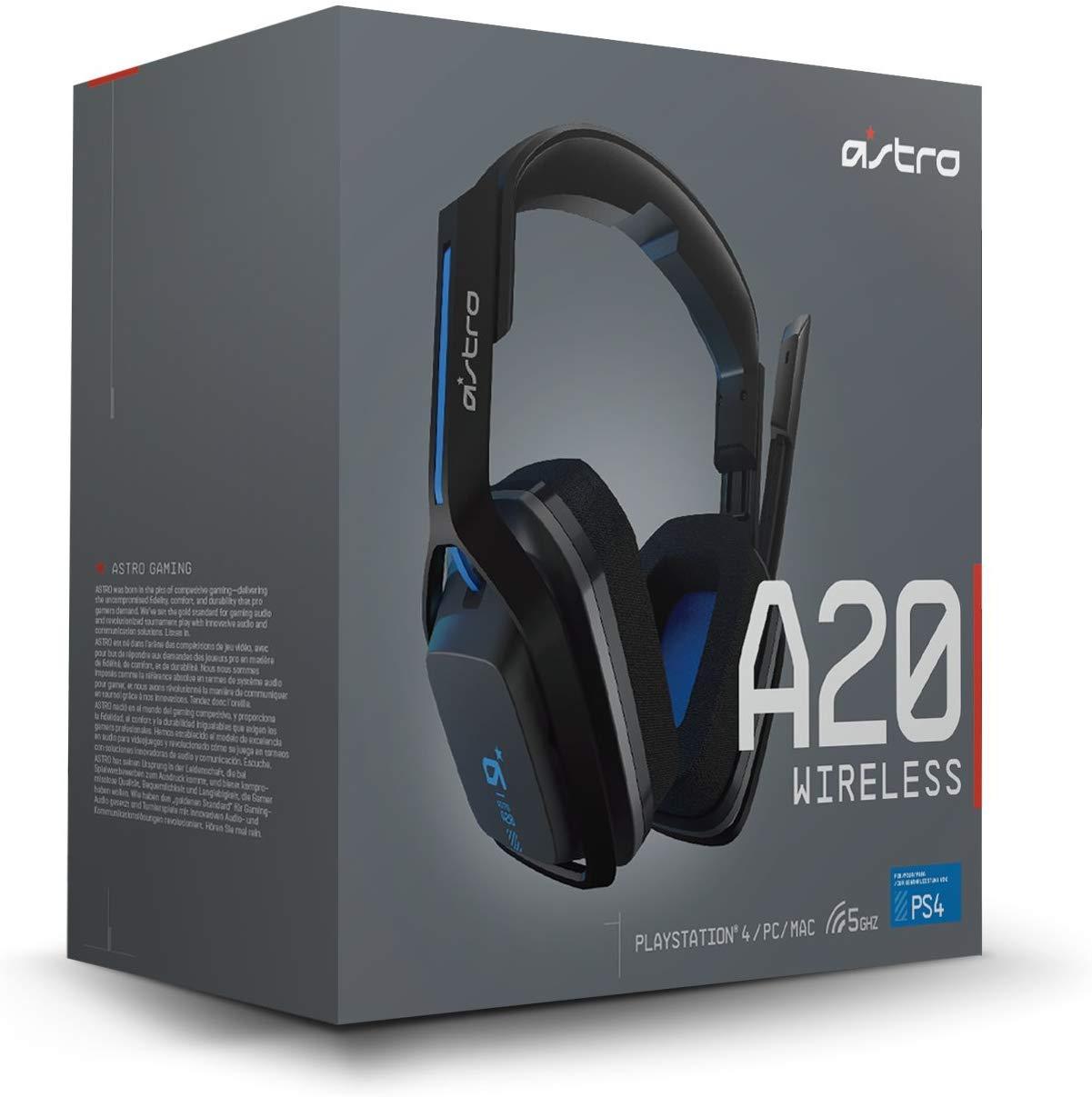 Astro A20 Wireless Gaming Headset for PlayStation 4 / PC