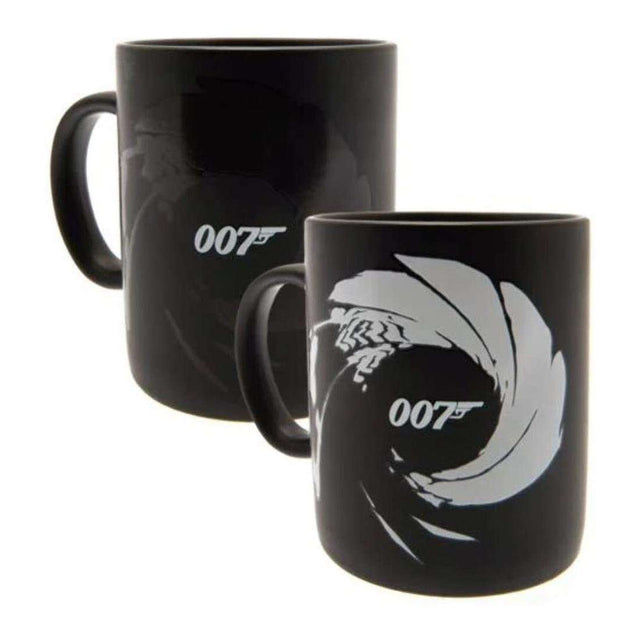 PMD HEAT REVEAL MUG: 007- JAMES BOND GUNBARREL (MATTE) - Level UpLevel UpAccessories5050574254168