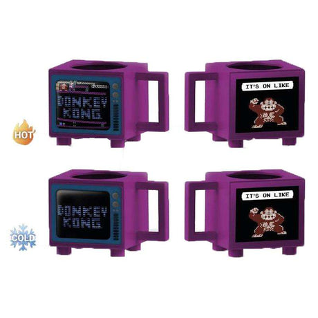 PMD HEAT REVEAL MUG: NINTENDO- DONKEY KONG (RETRO TV) - Level UpLevel UpAccessories5050574259576