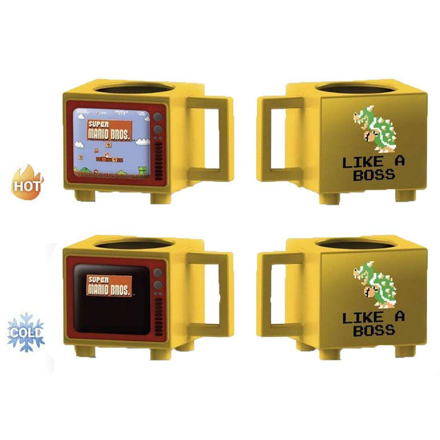 PMD HEAT REVEAL MUG: NINTENDO- SUPER MARIO BROS. (LIKE A BOSS) - Level UpLevel UpAccessories5050574259545