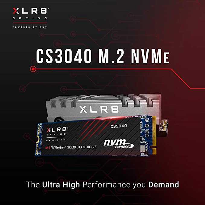 PNY CS3040 M.2 NVMe SSD,(R-5600 MB/s W-2600 MB/s)-500GB - Level UpLevel UpPC Accessories751492639840