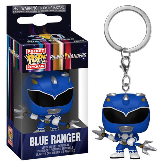 Pocket Pop! Tv: Mighty Morphin Power Ranger 30th - Blue Ranger - Level UpFunko889698721509