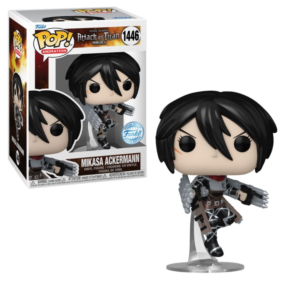 Pop! Animation: Attack on Titan S5 - Mikasa (MT)(Exc) - Level UpFunko889698693721