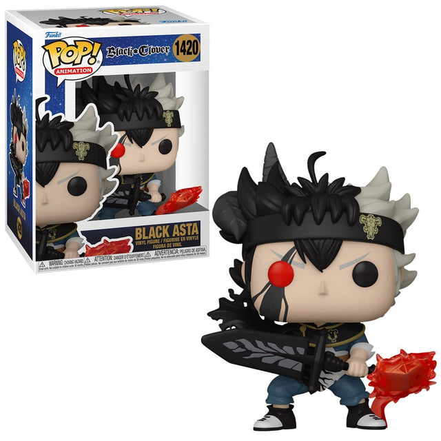 Pop! Animation: Black Clover - Black Asta - Level UpFunko889698705684